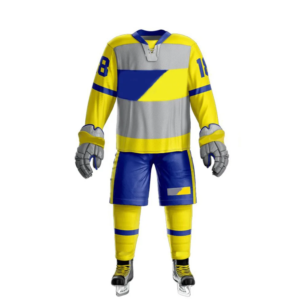 Wholesale Custom Logo Ice Hockey Jersey Multiple Hockey Equipment Ice Suit Long Jacket Hockey Jerseys