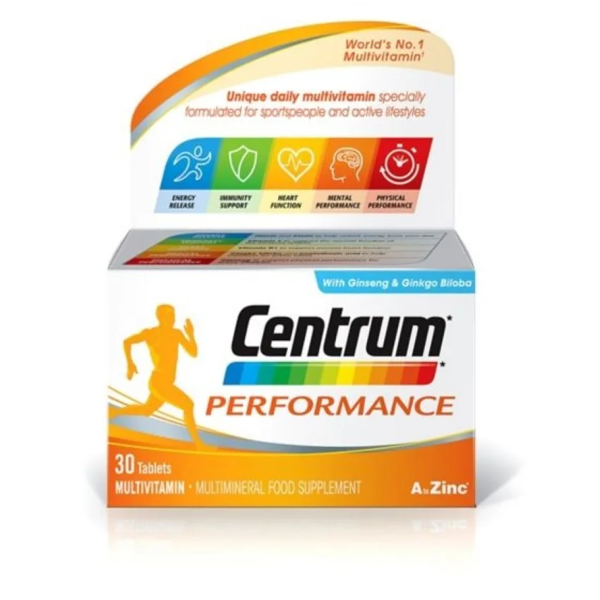 
Centrum Performance Multivitamin Tablets - (30 Tablets) | 5000309008245 (Centrum Performance Tab) 