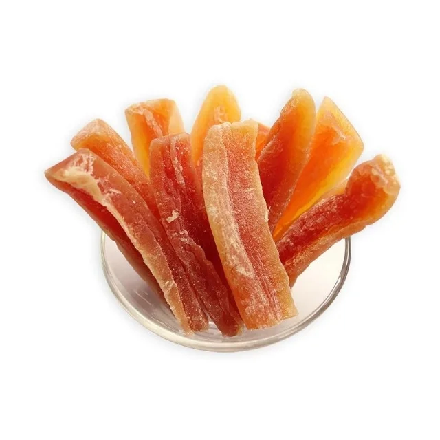 Vietnamese Dried Fruits Crispy Dried Papaya Slices Factory Fair With Cheap Price - FruitBuys Vietnam