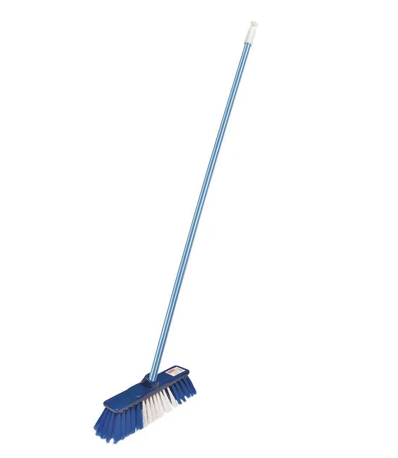 Cleaning Push/Floor Broom Soft or Hard Outdoor  Angled with Long Stick Eco Material Made in Turkey