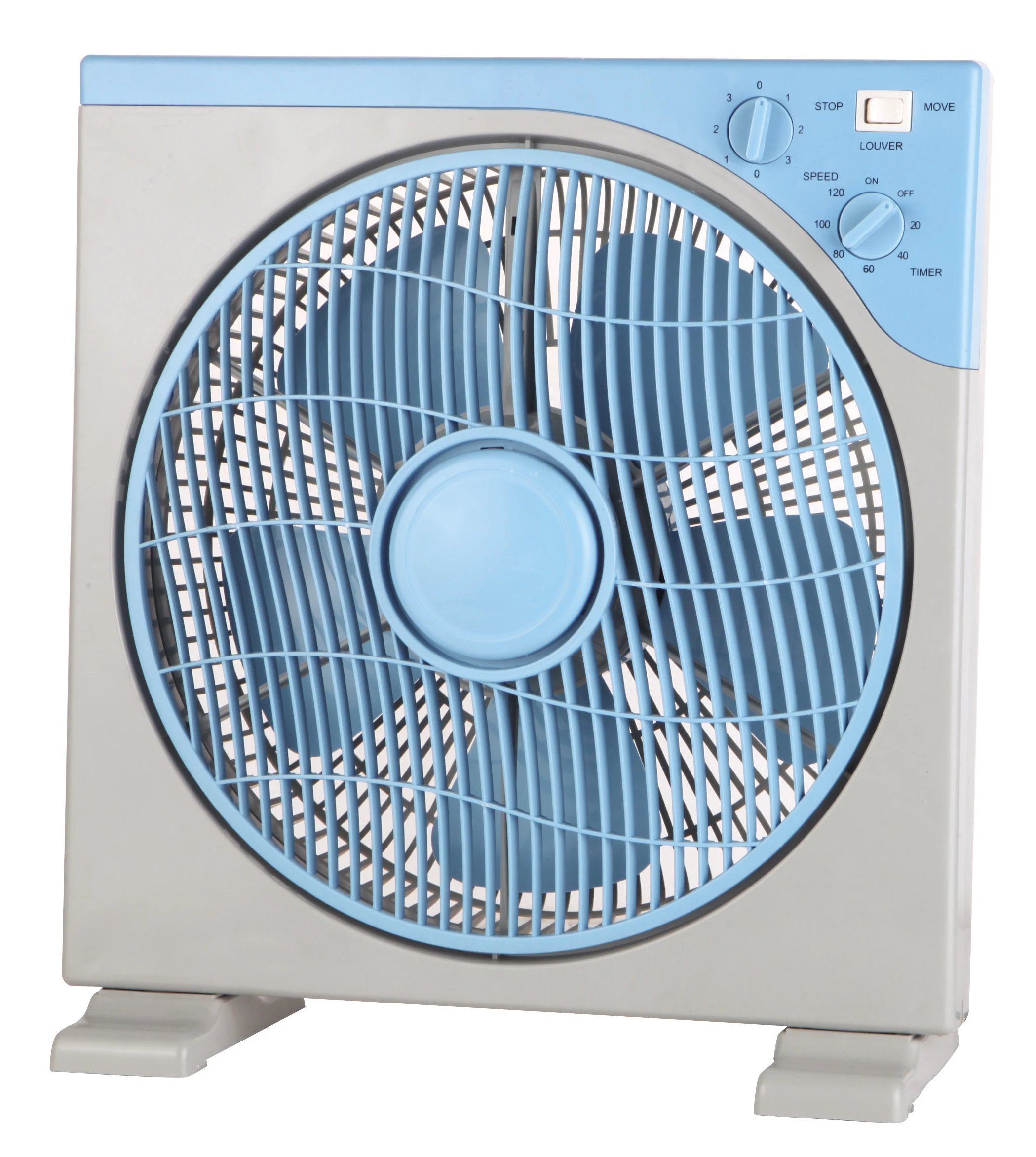 Household electric Wholesale portable 12 inch square box fan used in room