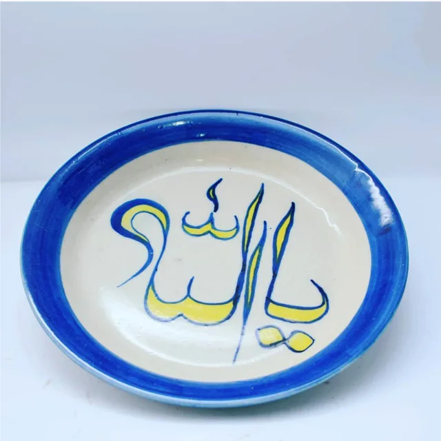  Горячая Распродажа ручной работы окрашенные каллиграфические декоративные настенные тарелки