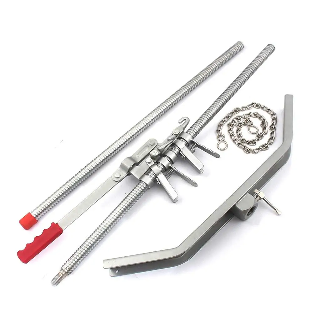 Calf Puller Ratchet Style with Standard Rod Best Quality Veterinary instruments