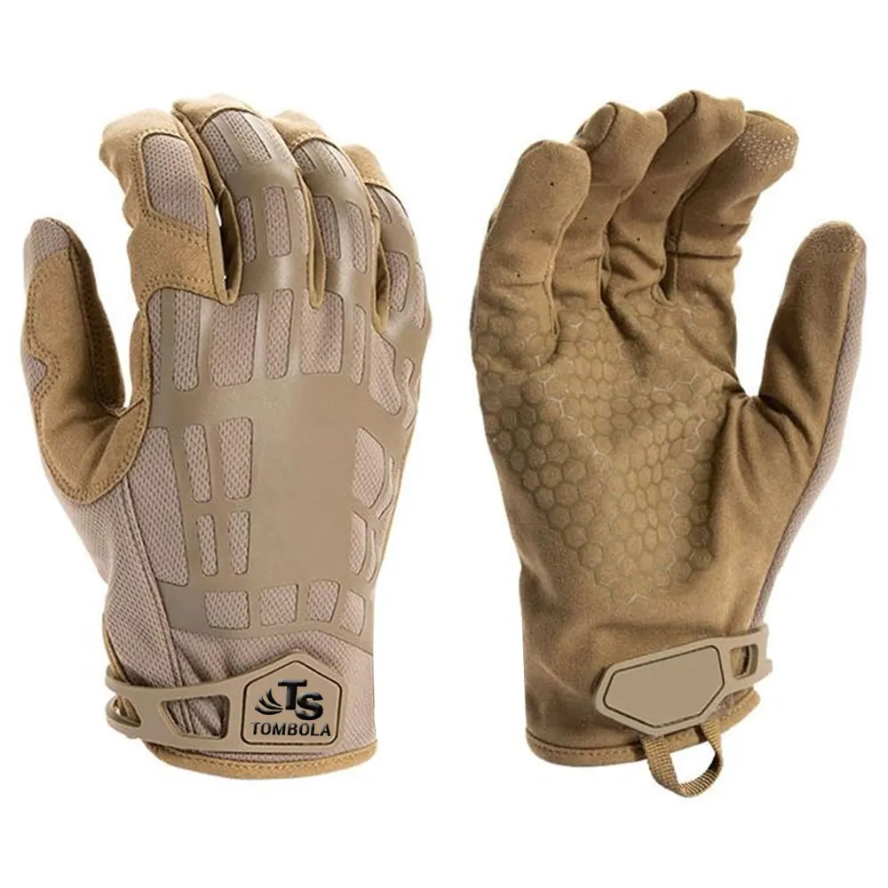 Protective Shock Resistant Winter Full Finger Tactical Gloves