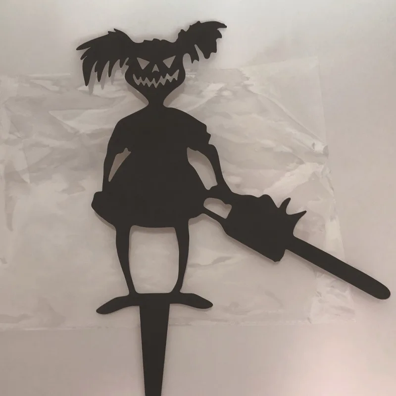 Cute gost zombie metal art