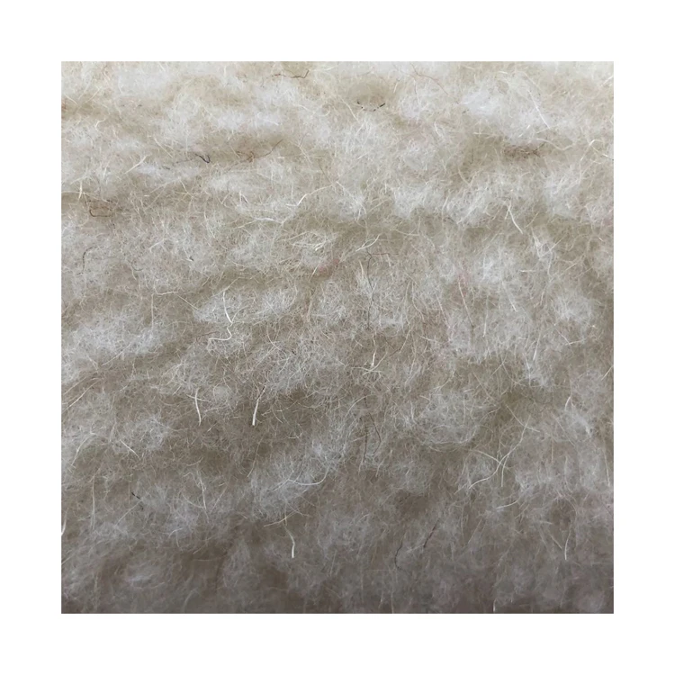 
100 % wool fake fur 