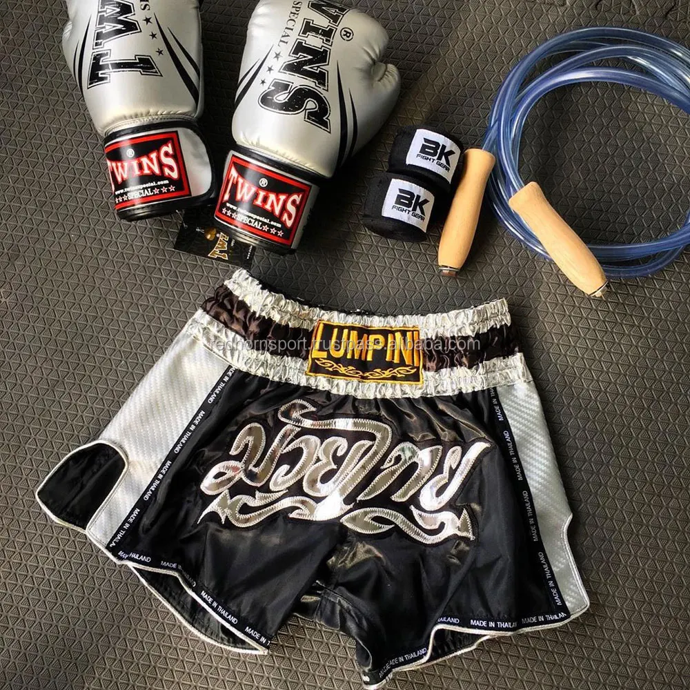 Боксерские перчатки от частного бренда, Боксерские перчатки для кикбоксинга в тайском стиле, перчатки с индивидуальным логотипом, боксерские шорты