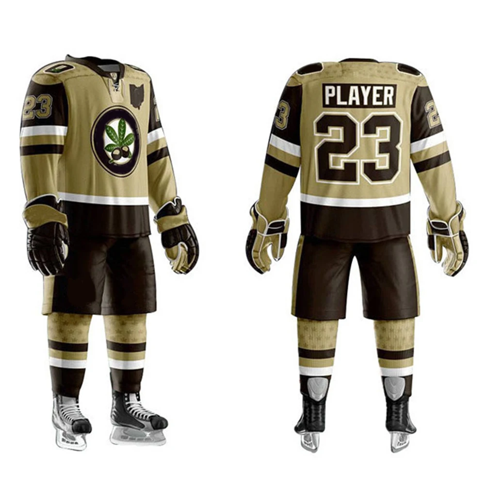 Личная марка горячая цена Новое поступление униформа для хоккея с шайбой