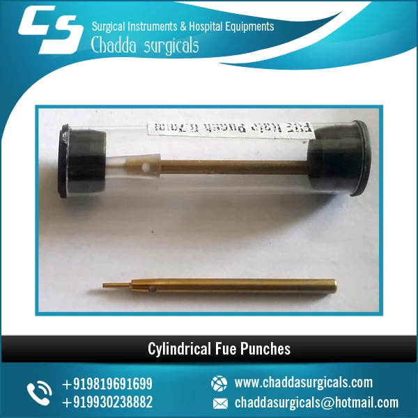  Высококачественные цилиндрические Пробойники для пересадки волос из нержавеющей стали