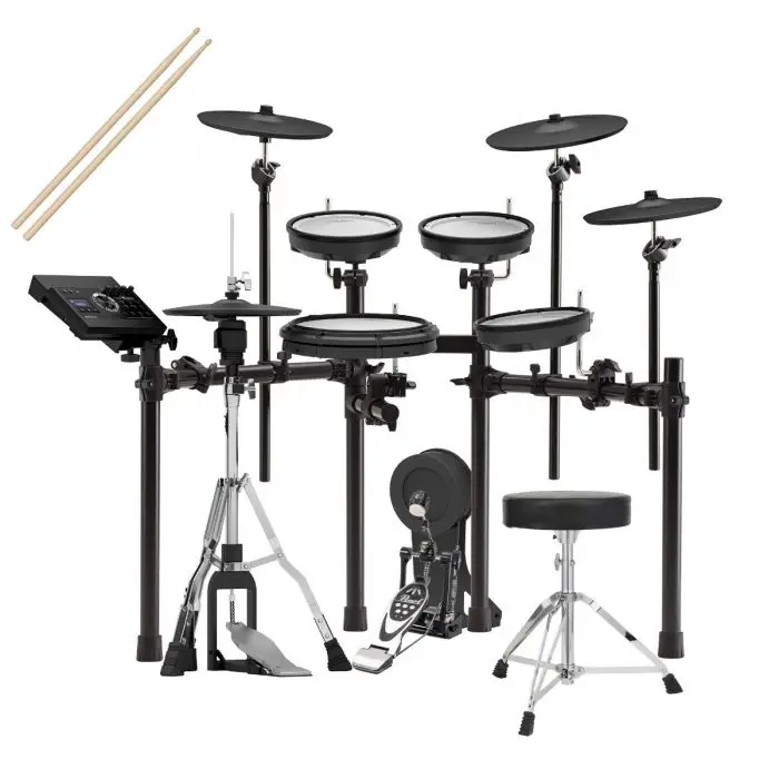 ROLAND TD-17KVX V-DRUMS ELECTRONIC DRUM SET DRUM ESSENTIALS BUNDLE