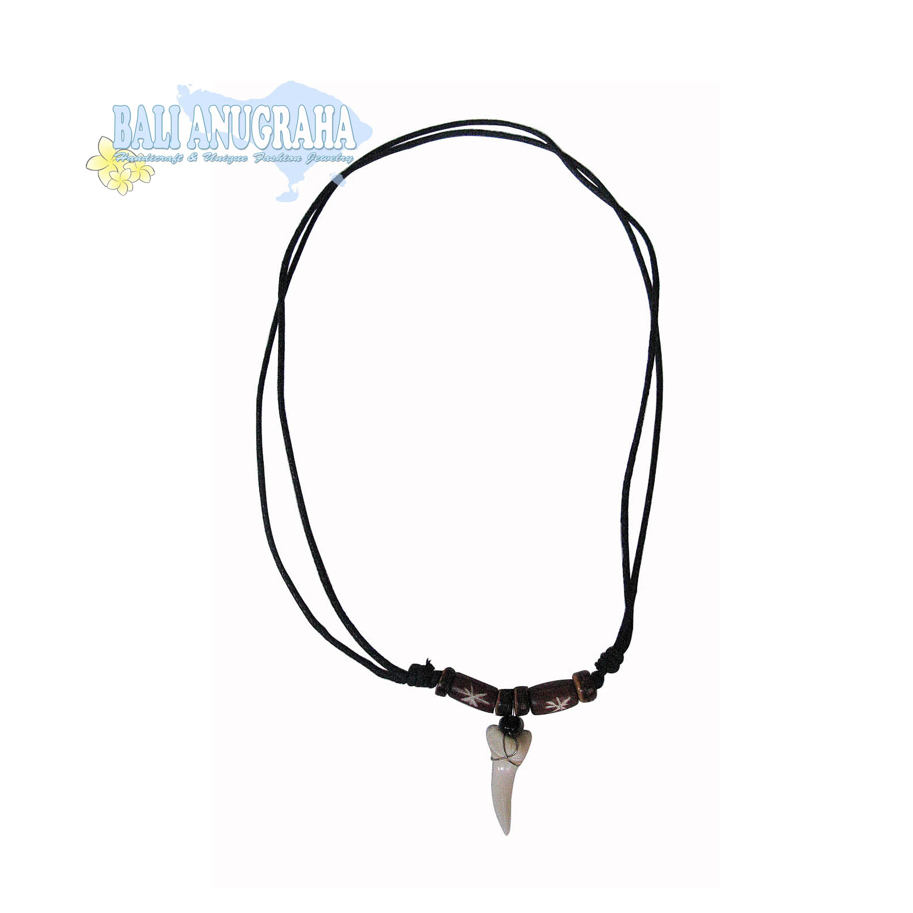 Bali Unique Mako  tooth Necklace