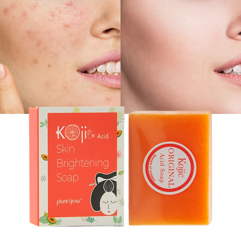 OEM DAAO производители мыла, частная этикетка, оптовая продажа, органический отбеливатель, осветляющее мыло с койевой кислотой ручной работы для лица