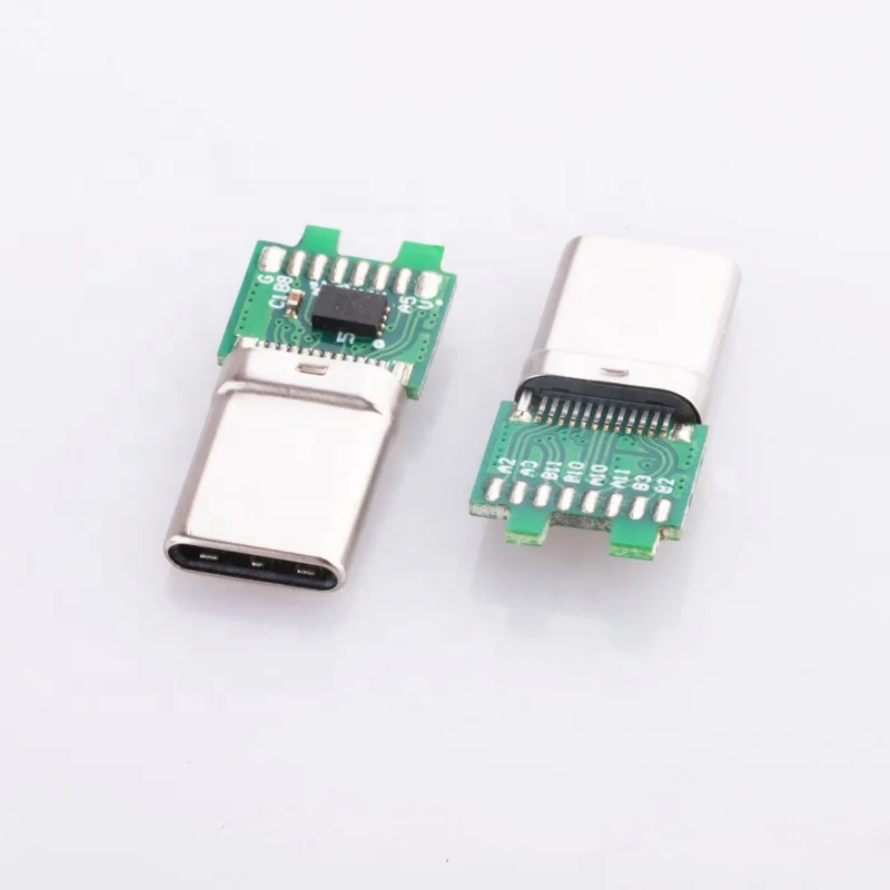 usb c male 4 pin connector usb c connector plug 2.0  3.0 usb c connector for plug