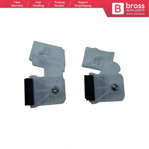 BWR5183 Power Electric Window Regulator Repair Clips 824502H000 LA+LB Front Left Door  824712H000, 824713K001, 9553-6545L,