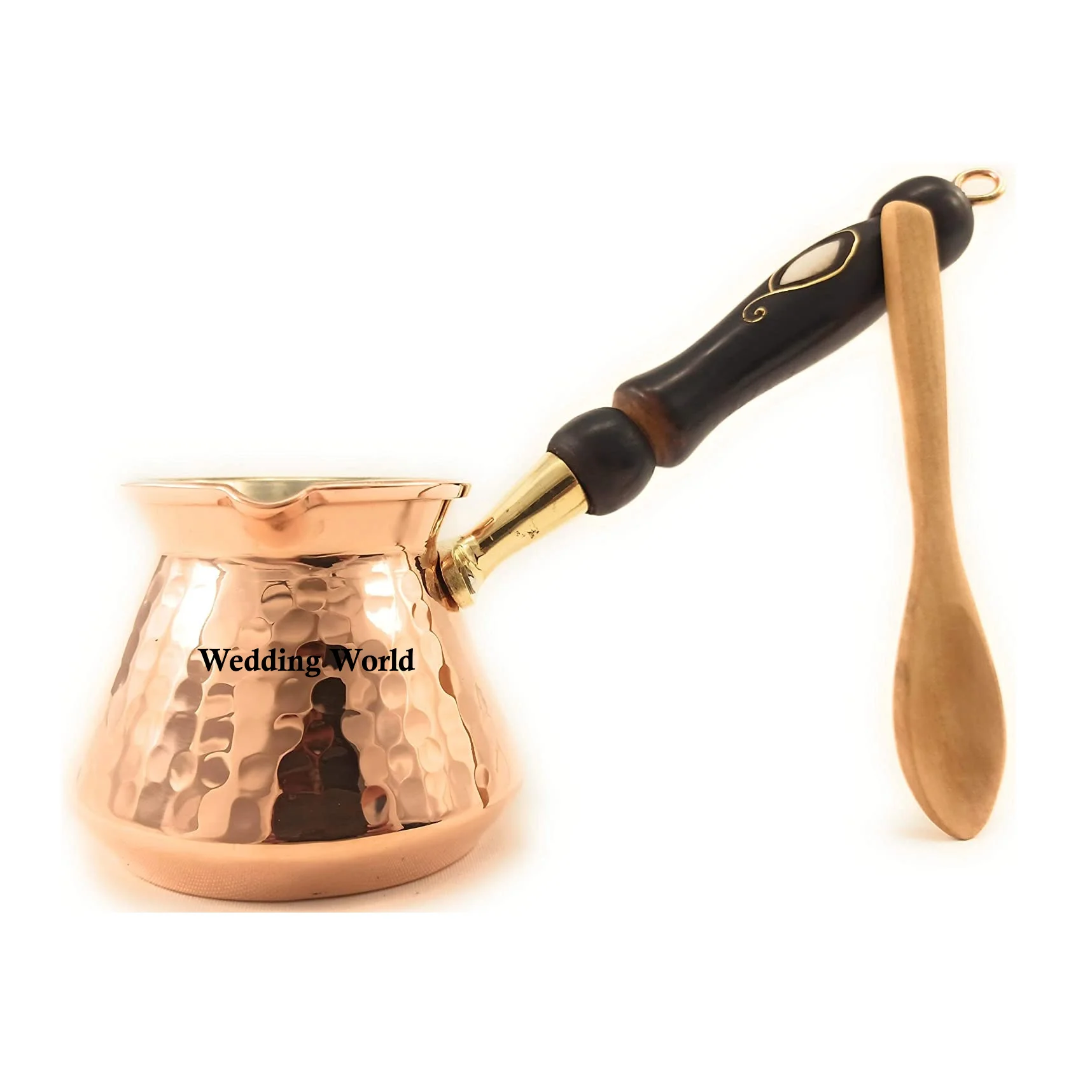 Turkish Coffee Pot Premium Quality Handmade Wholesale Luxury Teapot Customized Design Hotel Ware Copper Tea Maker