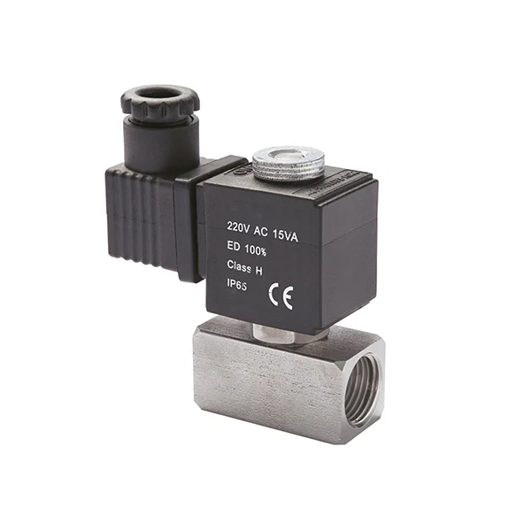 2021, высококачественная нержавеющая сталь, двухсторонняя модель PSV 1600 1/8 дюйма, нормально закрытый клиновый электромагнитный клапан