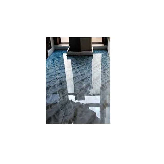 FREE SAMPLE Transparent clear epoxy resin floor
