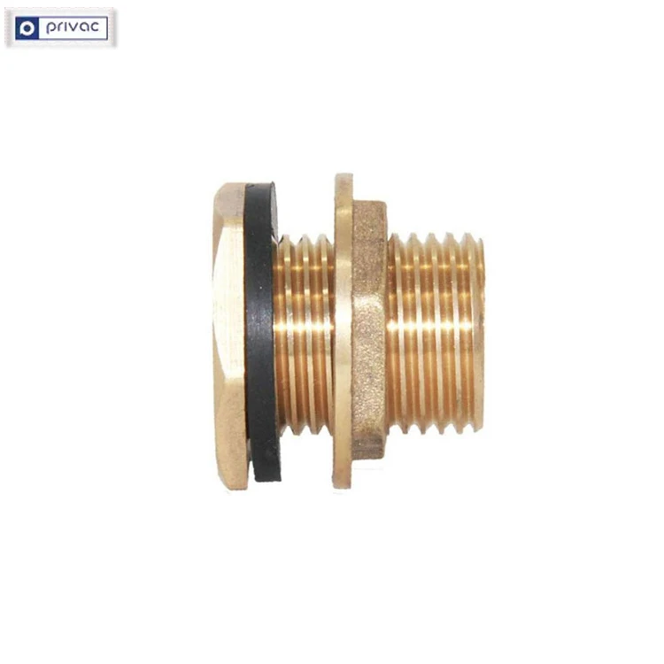 Excellent Quality Wholesale Nipple Brass Pipe Fitting Water Tank Connector