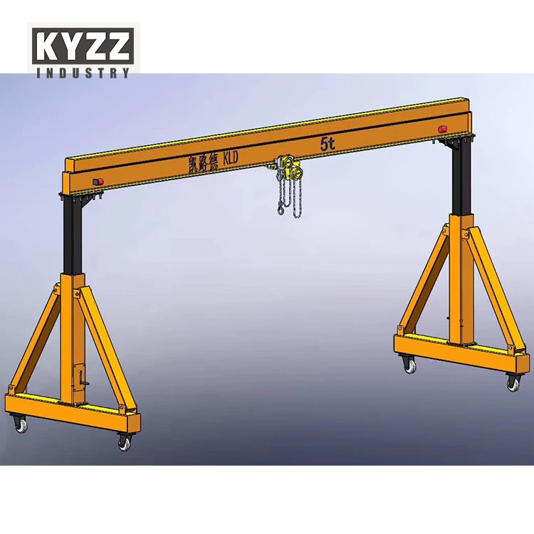 gantry crane for lifting plastic injection mould pvc spacer