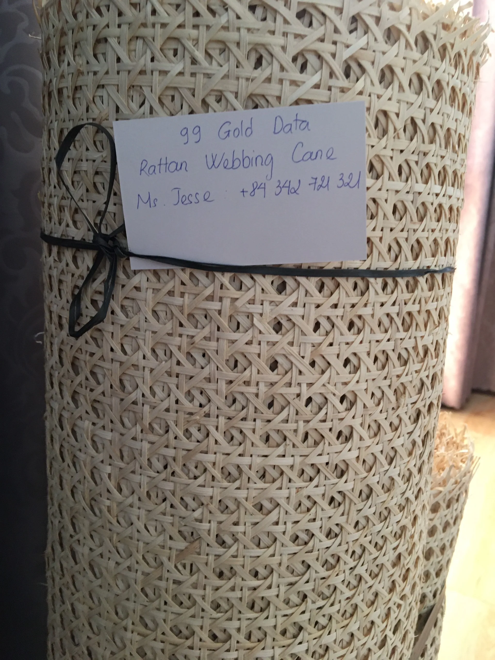 Wholesale 100% Natural rattan cane webbing roll material for making furniture