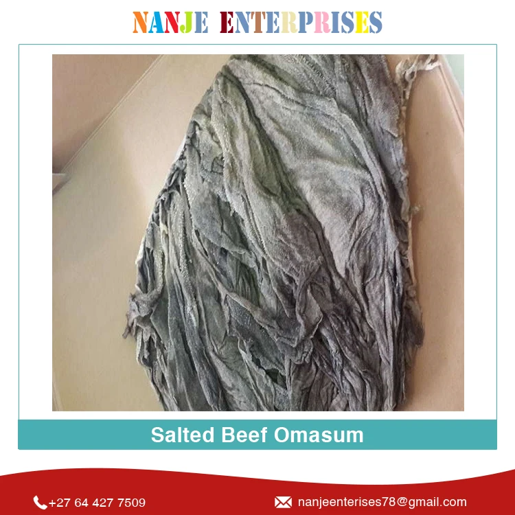 Хит продаж сушеная сертифицированная замороженная говядина Omasum/обработанная Omasum/соленая