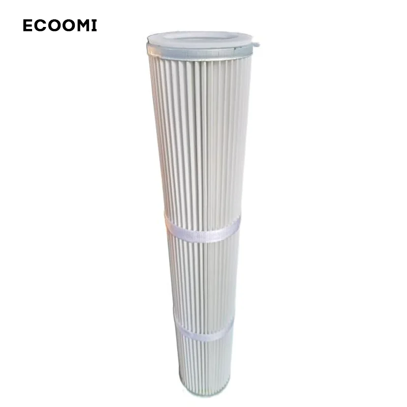 High Efficiency 99% Dust Collector Filter Cartridge Industrial Cartridge Filters