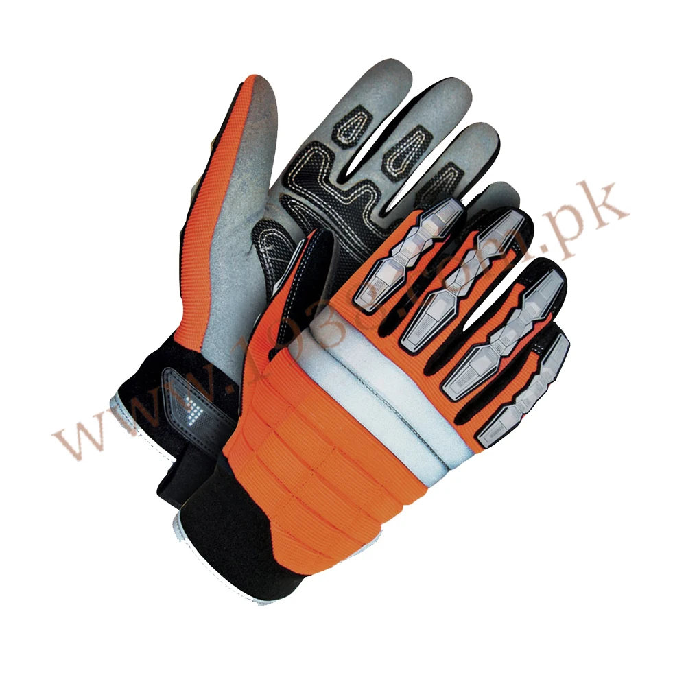 2022 High Quality Anti-Vibration Gel Palm Electric Gloves Synthetic Leather Performance Mechanics Glove Construction Welding