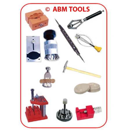 Молотки, плоскогубцы, дыроколы для ювелирных изделий