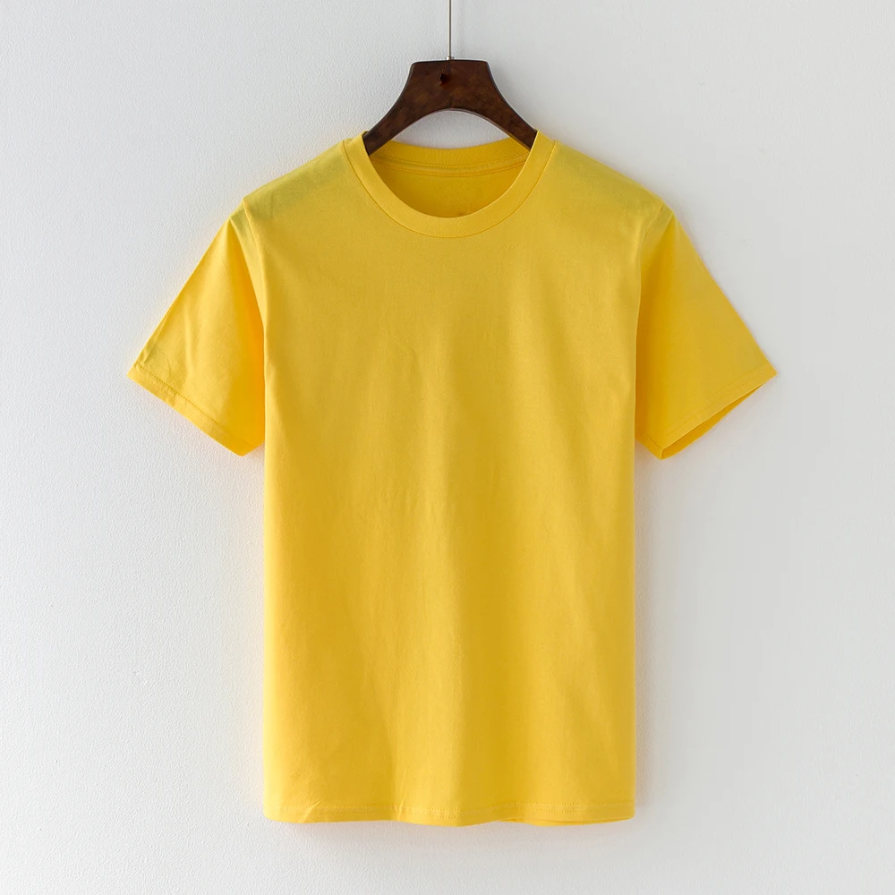  Высококачественные мужские пустые рубашки 100% хлопковая Футболка с принтом на заказ простая футболка логотипа черные футболки