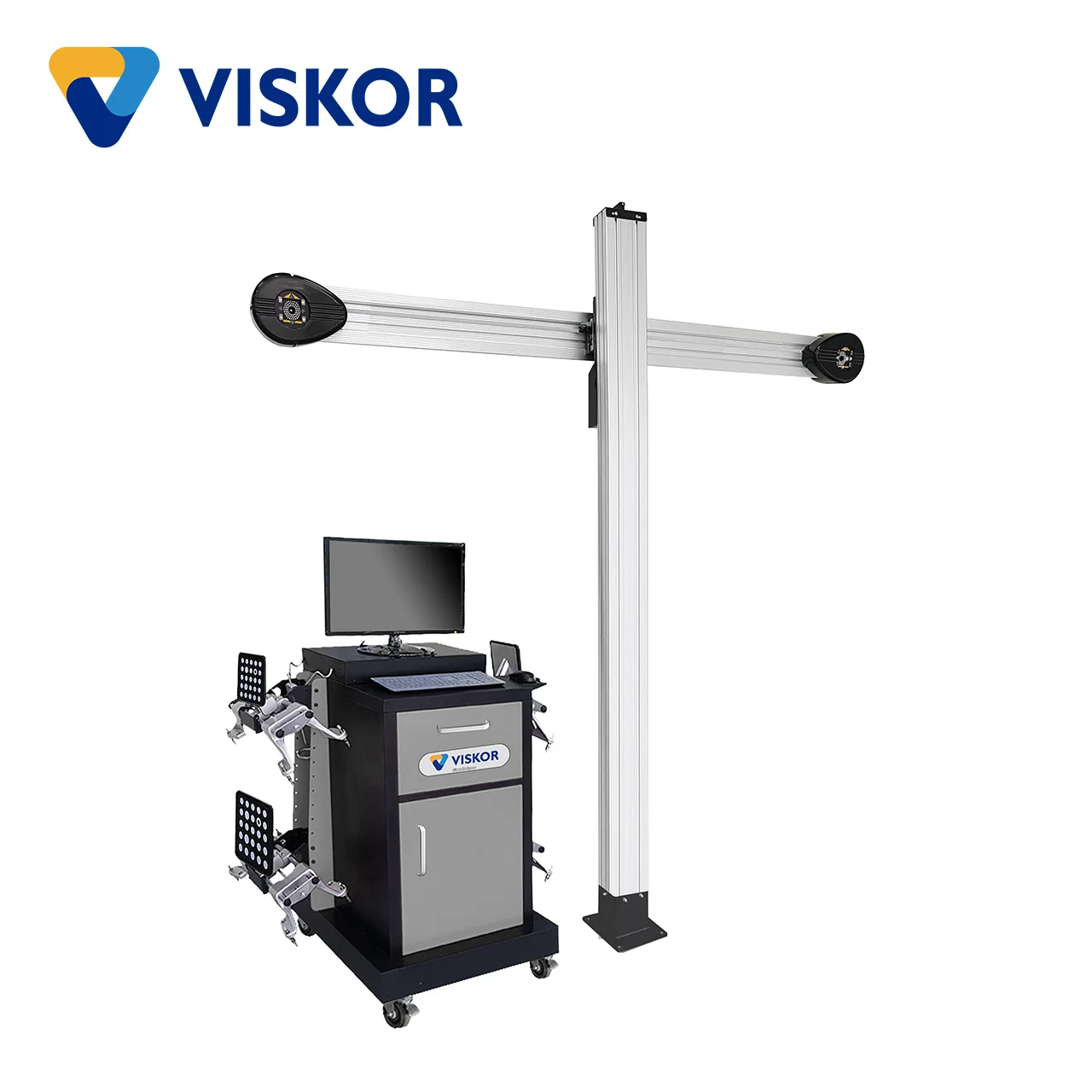 [VISKOR] 3D Wheel Alignment Machine_ Automatic Target Tracking_ Made in KOREA