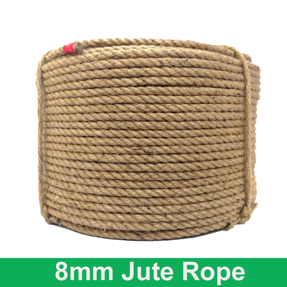 High quality medium twist jute rope Bangladesh jute rope manufacturer