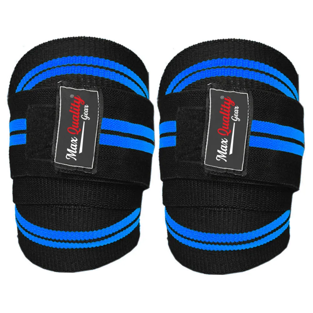 
2021 Hot sale OEM Heavy Duty Fitness Weightlifting Knee Wraps Powerlifting 