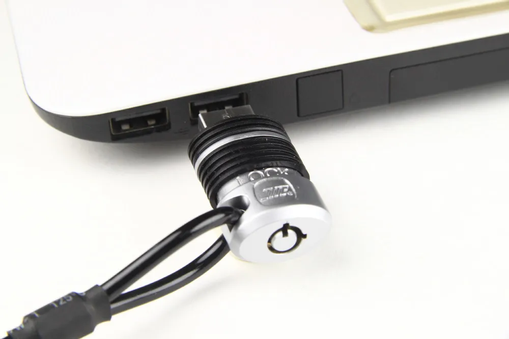 USB Port Key Lock with Wire for Laptop