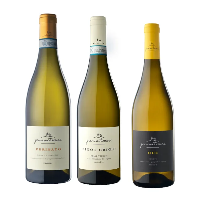 3 bottle Italian high quality wine white wine soave PINOT GRIGIO 75cl  WHITE WINE