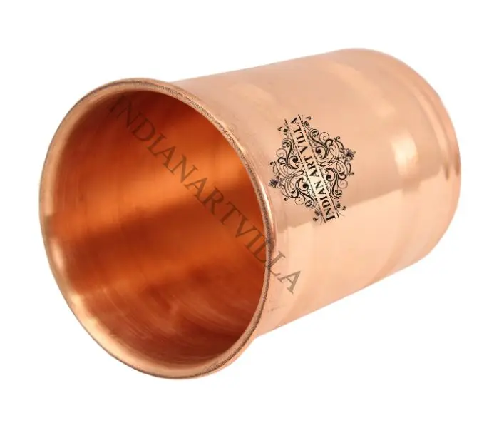Best Quality Pure Copper Glass At Wholesale Price Handmade High Quality Copper Product Manufacturing