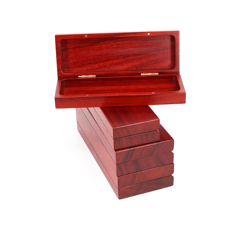 High Quality Smooth Wood Touch Feel China Bulk Custom Gift Single Pen Case Wood Packing Wooden Pencil Box