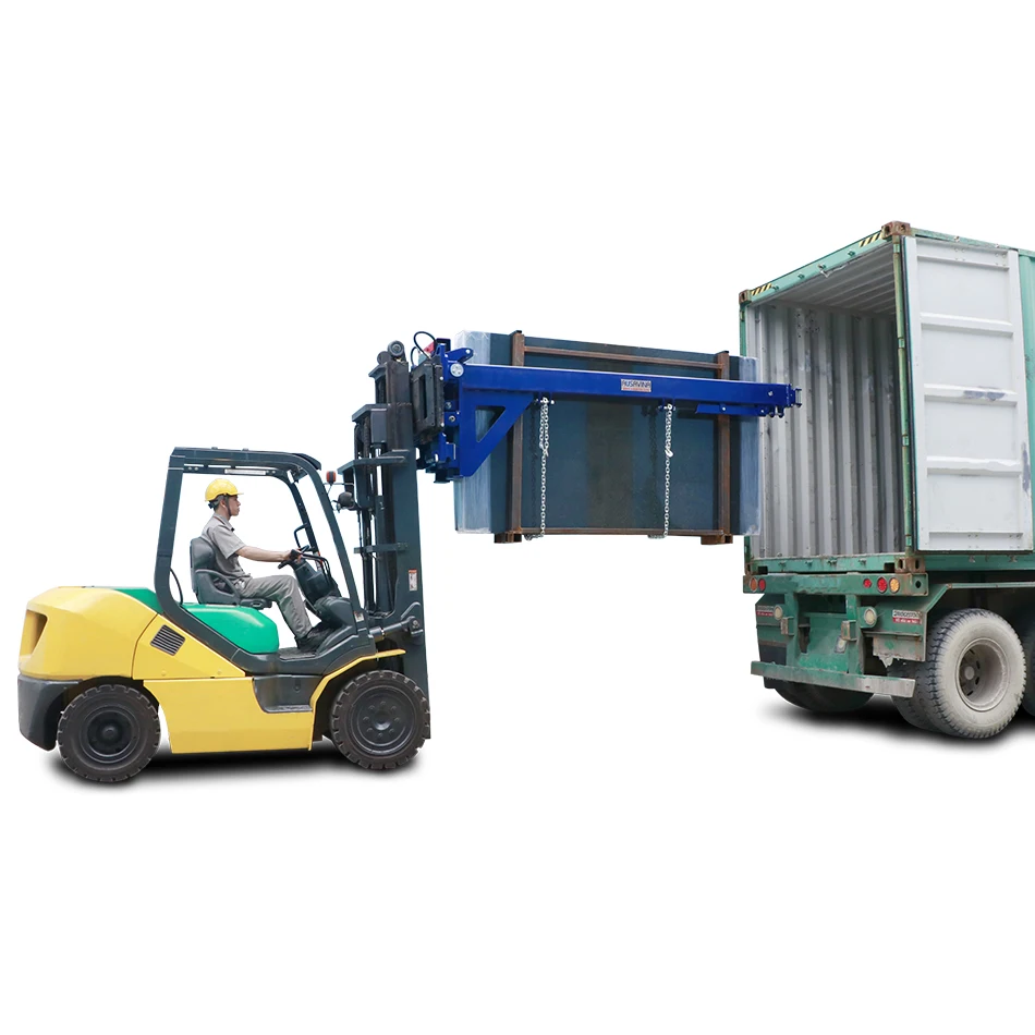 Container Bundle Slab Loader Easy Loading Bundle Slab Loading and Unloading Goods From Conatainer Easy Operating