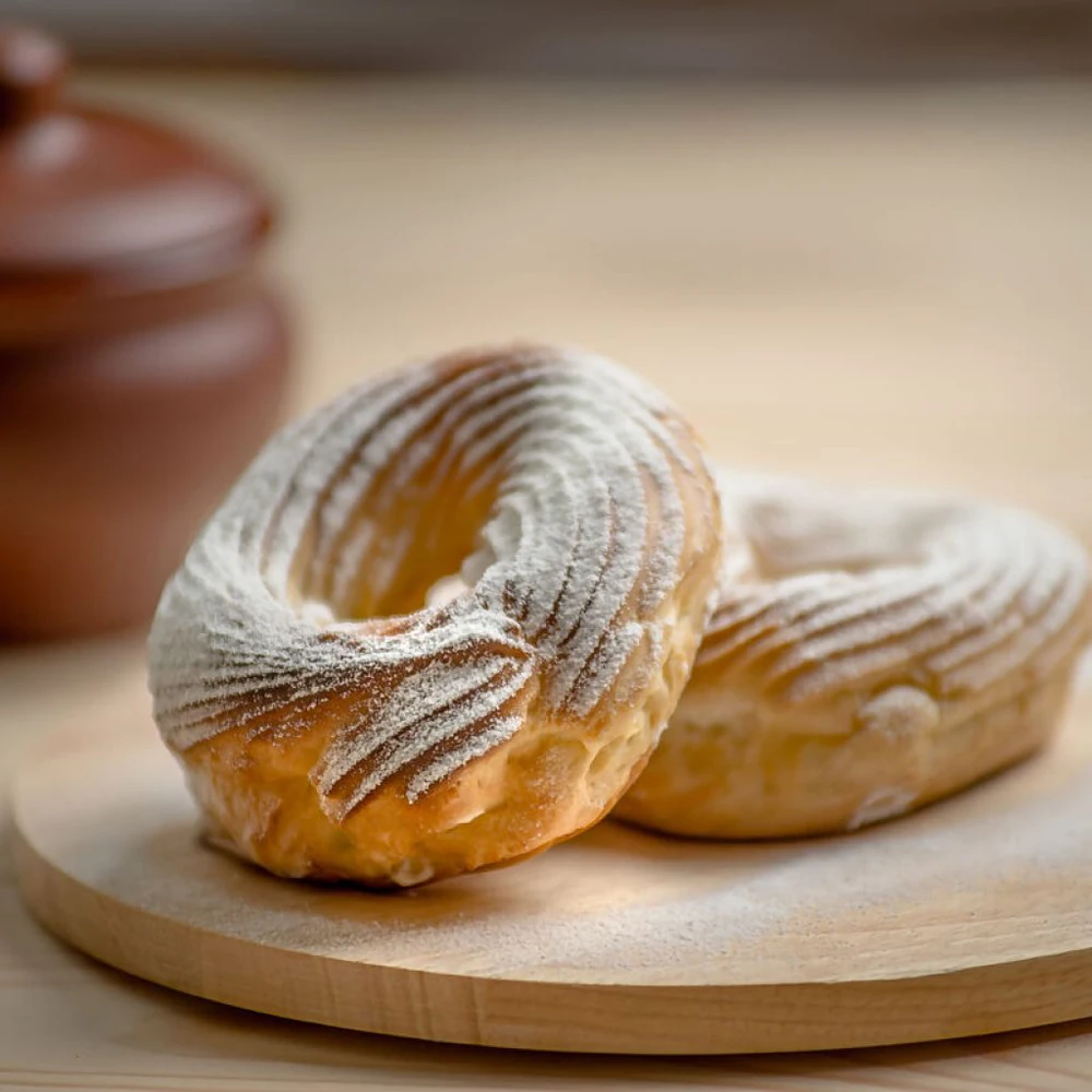 Quality baking dough mix for custard cake, food products