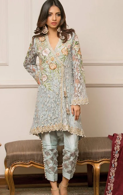  Сшитая/НЕОБРАБОТАННАЯ полная вышитая льняная ткань из 3 частей Salwar Kameez с принтом дупатта для женщин 2021