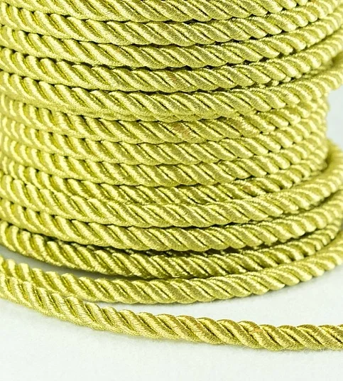 2mm white polyester cord, polyester rope & nylon draw string