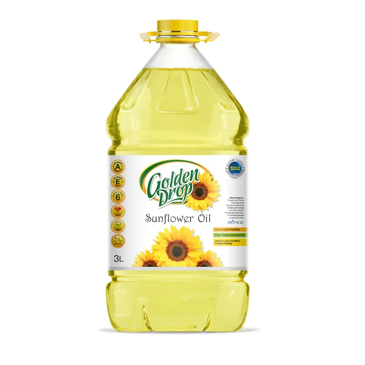 Refined Deodorized Winterized Cooking Sunflower Oil 1 L 100 Yellow Premium Light OEM Bottle Glass