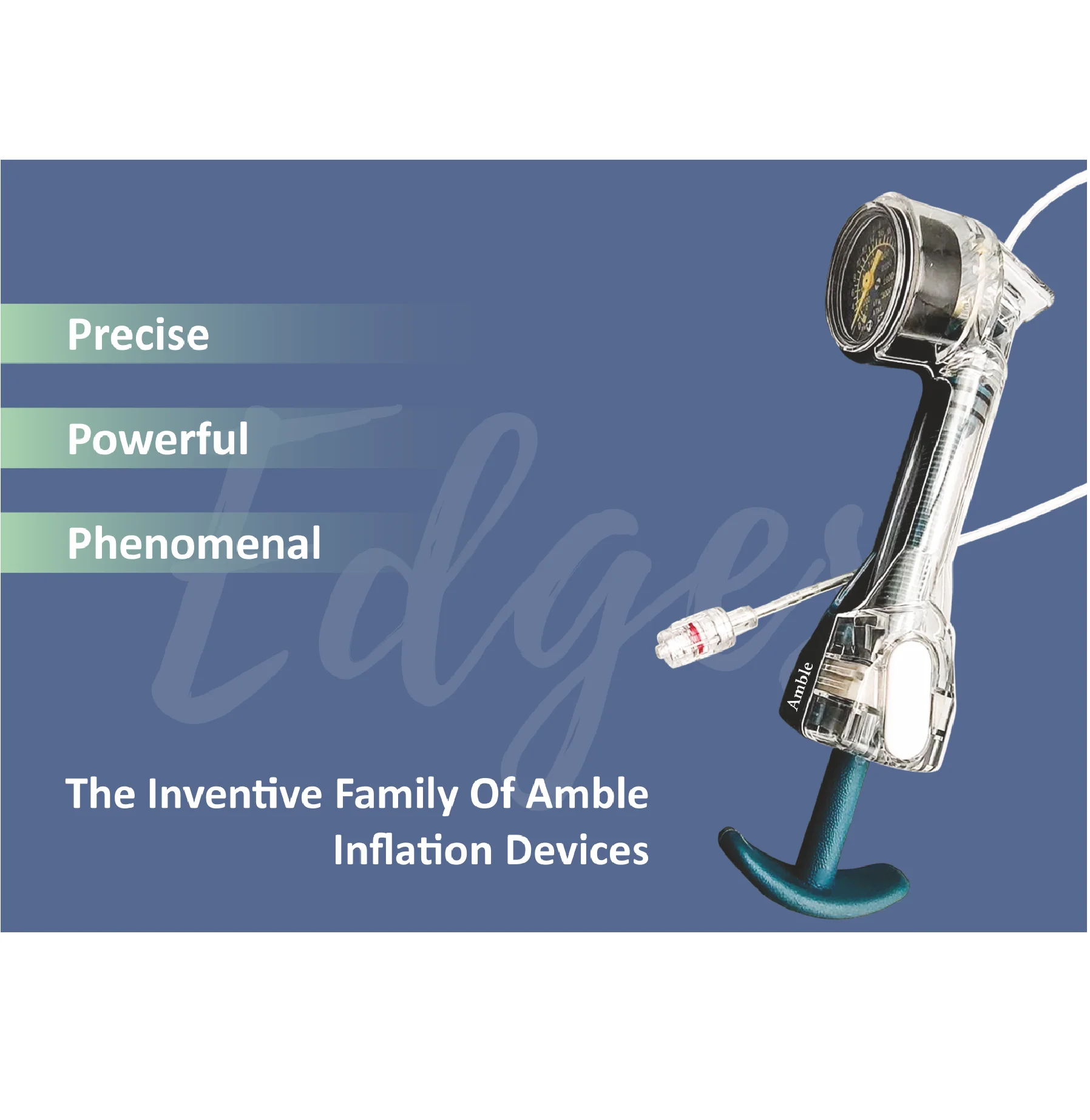 Medical instrument new type of PTCA Inflation Device