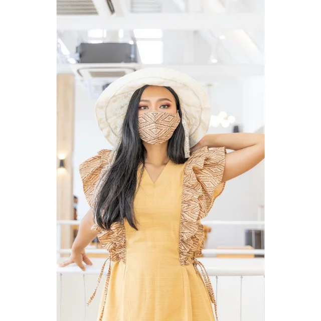 Best Seller Thai Casual Womens Dresses Premium Products Hand Made By Lada Lanna Collection Thai painting dress 009