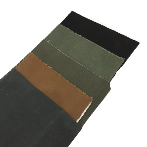 Fabric Heavy Canvas 24oz Polyester+Cotton Fabric Plain Heavy Canvas Grey/Natural White/Olive Green/Black/Khaki Canvas Rolls