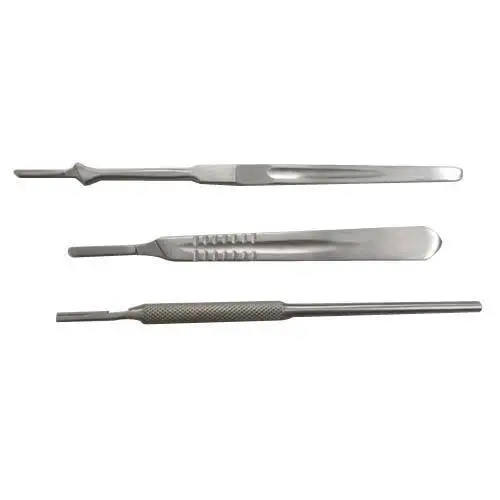 BP Handle / Scalpel Handle Available in All Kinds Qualities and Sizes in Stainless Steel Material Manual Power Source