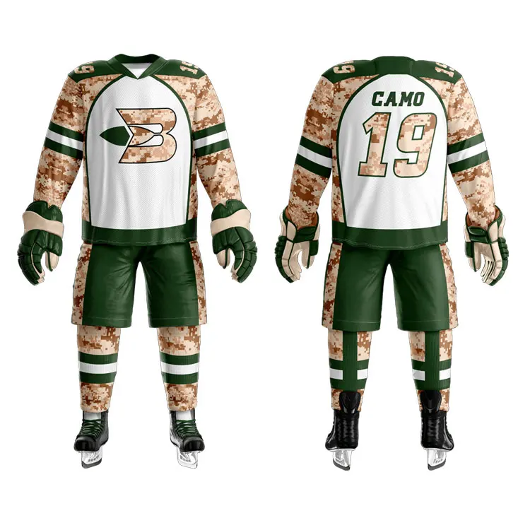 custom design make personalized your own team ice hockey jersey Professional high quality team hockey uniforms custom jerseydes
