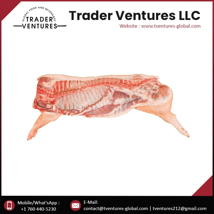 Quality Export Grade High Quality Reasonable Price Natural Frozen Pork Whole Carcass