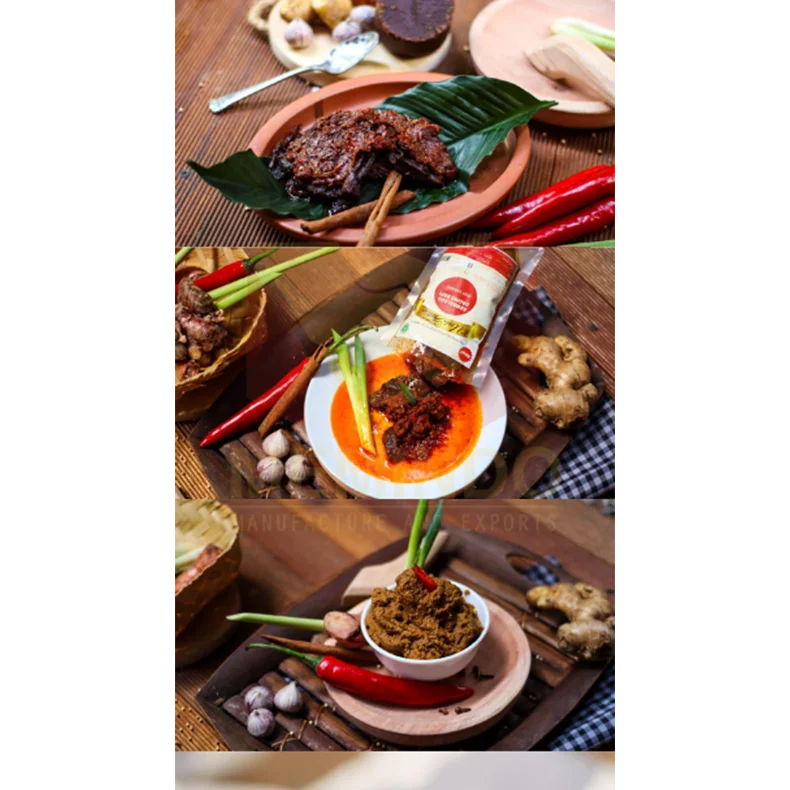 Vegetarian Rendang vegan ready to eat best seller factory price wholesales rendang paste beef