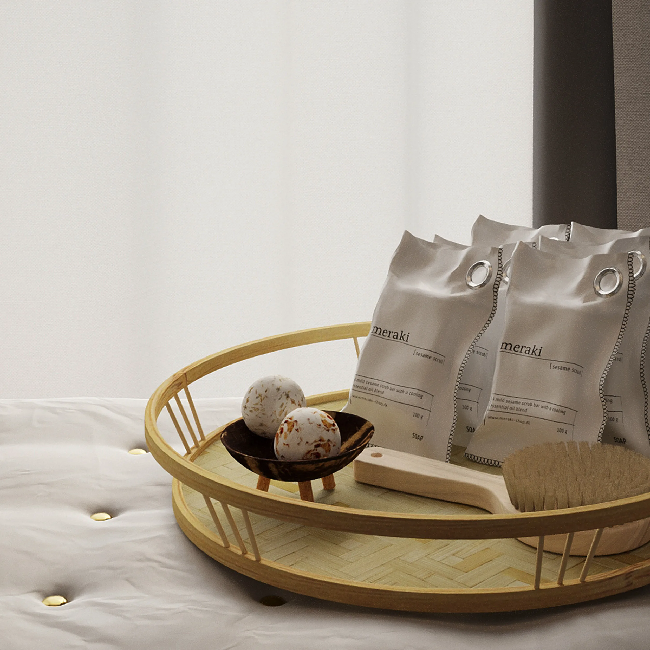 Made in Vietnam Coconut Shell Soap Dishes for Bathroom and Kitchen - Natural Stylish Handcrafted Bar Soap Holder, Sponge Holder