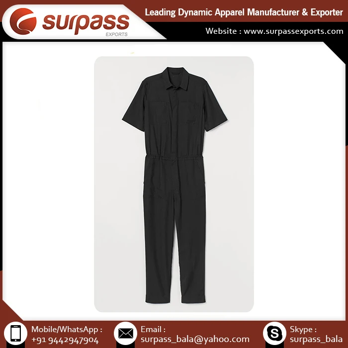 High Quality New Arrival Custom Design Jumpsuit for Men Casual use Bodysuits for Indian Manufacturer and Supplier